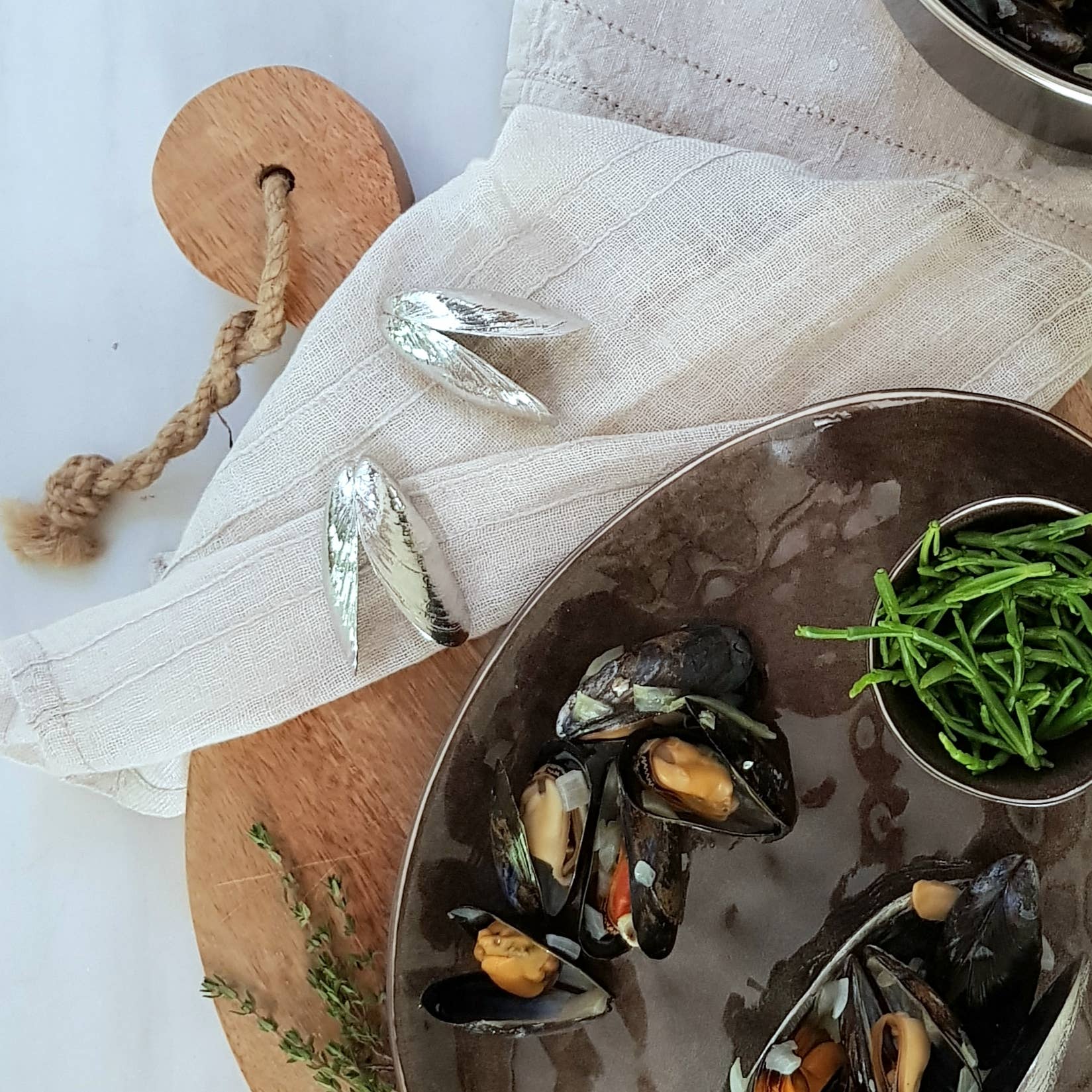 Muschelbesteck aus Zeeland