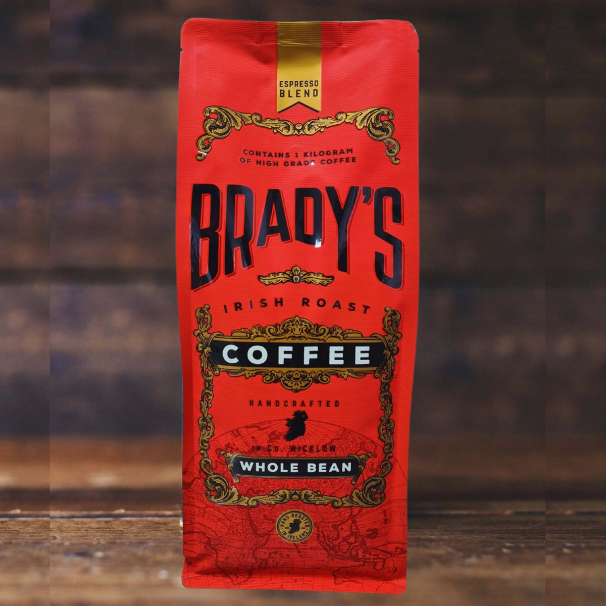 Brady's Espresso Blend Kaffee 1 kg - Ankerherz Verlag