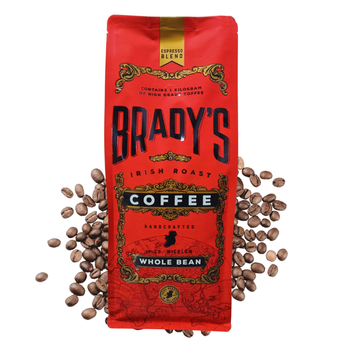 Brady's Espresso Blend Kaffee 1 kg - Ankerherz Verlag