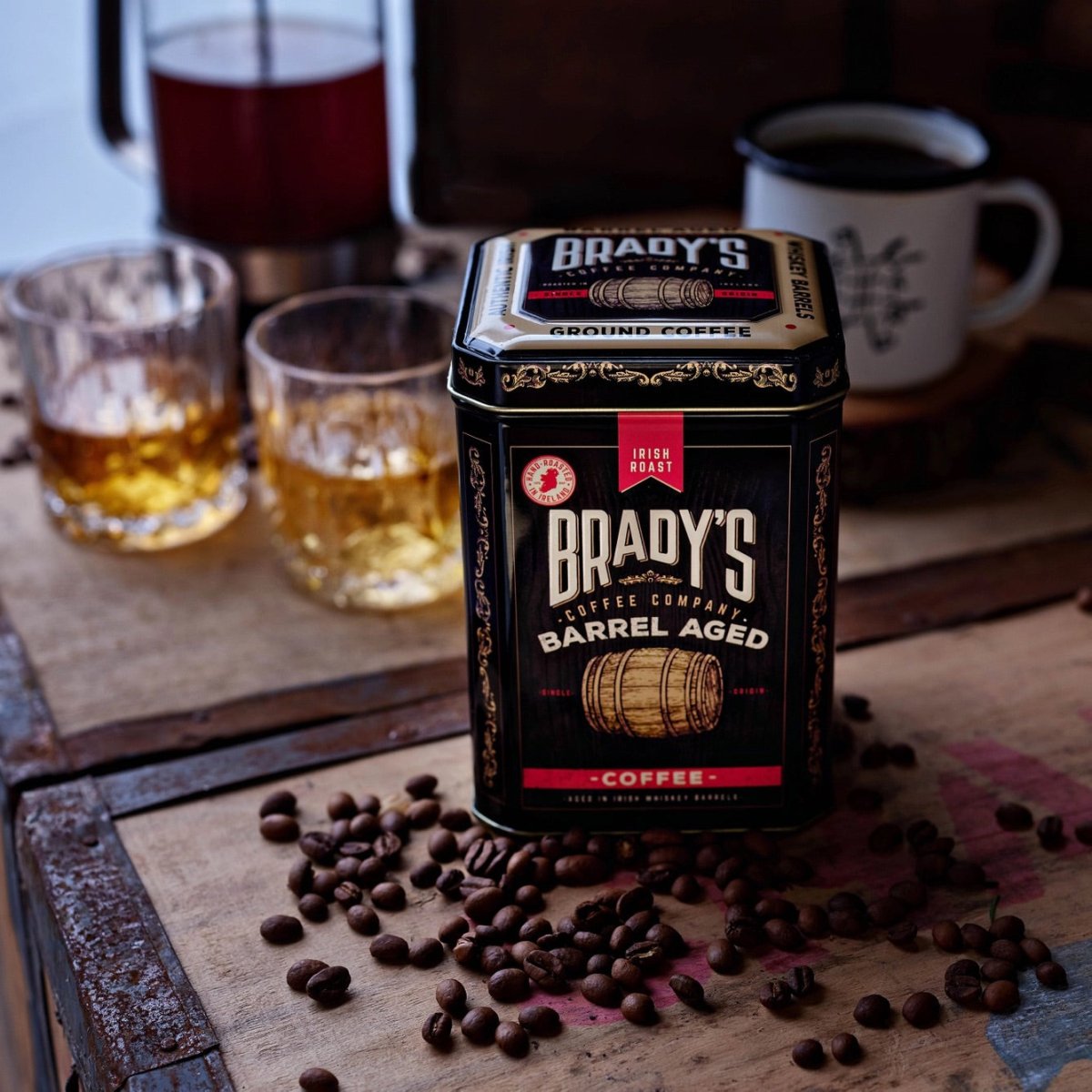 Brady's irischer Whiskey Kaffee aus dem Fass - Ankerherz Verlag