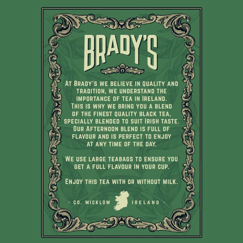 Brady's Irish Afternoon Tee - Ankerherz Verlag