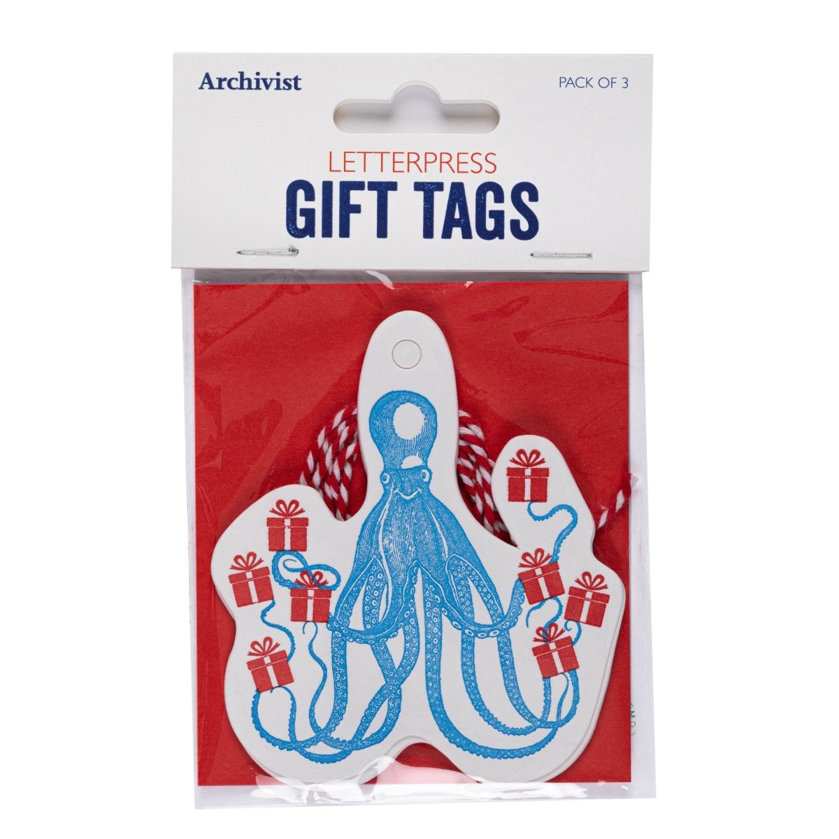 Geschenkanhänger Octopus 3er - Pack - Ankerherz Verlag