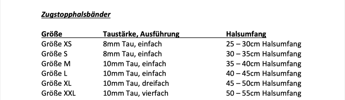 Halsband in zwei Farben - Ankerherz Verlag