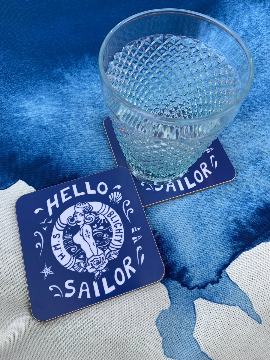 Hello Sailor Untersetzer - Ankerherz Verlag