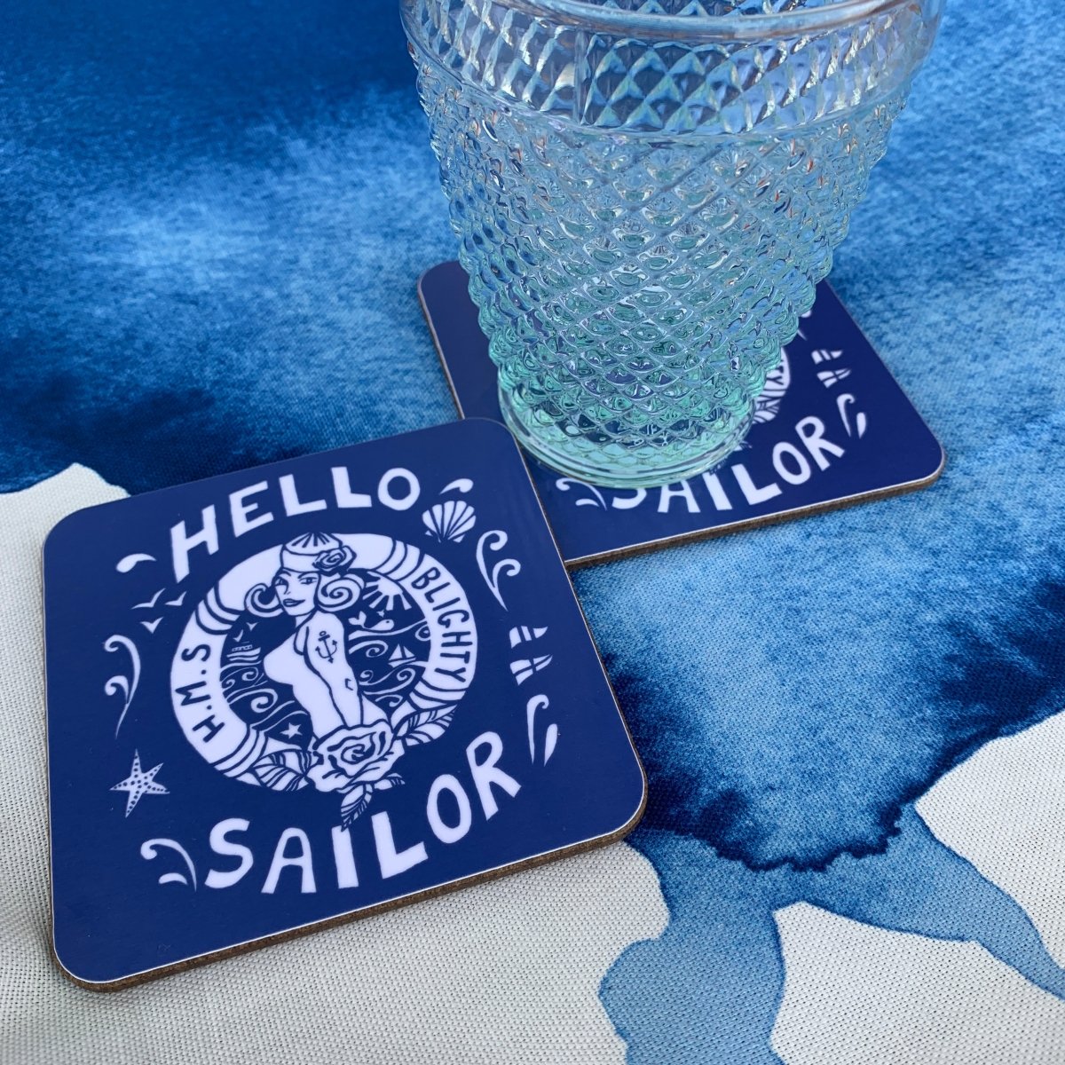 Hello Sailor Untersetzer - Ankerherz Verlag