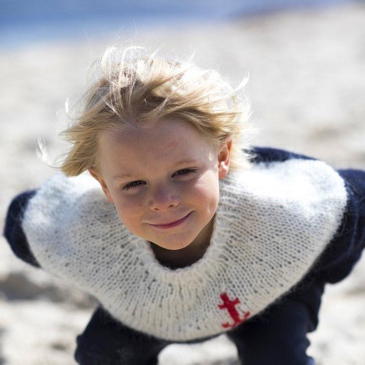 Islandpullover für Kinder Anker und Herz - Ankerherz Verlag