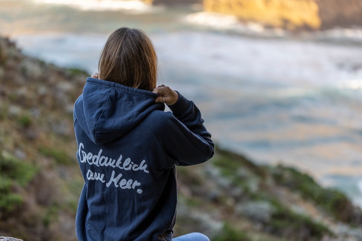 Kapuzenjacke Gedanklich am Meer - Ankerherz Verlag