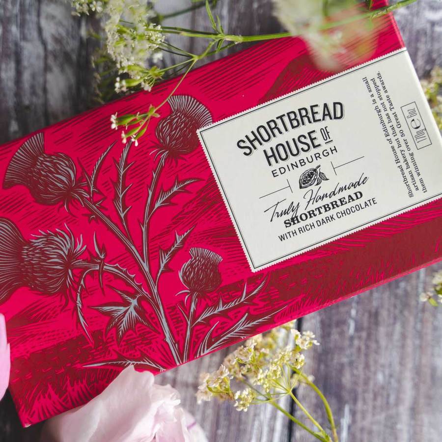 Shortbread House Edinburgh - Dunkle Schokolade - Ankerherz Verlag